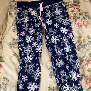 snowflake pj bottoms